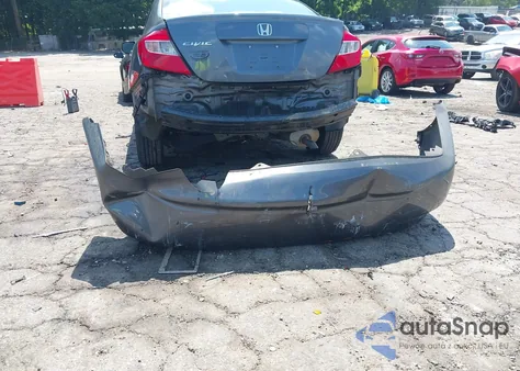 2012 Honda Civic Lx z USA, uszkodzony, nr VIN 19XFB2F58CE055858